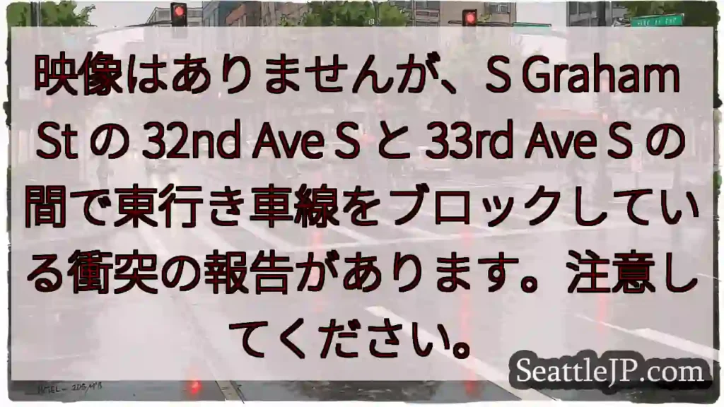 映像はありませんが、S Graham St の 32nd Ave S と 33rd Ave S