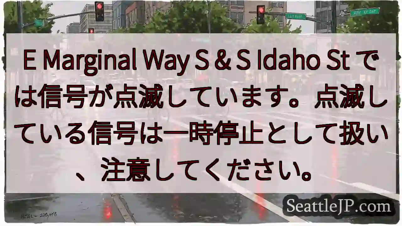 E Marginal Way S & S Idaho St