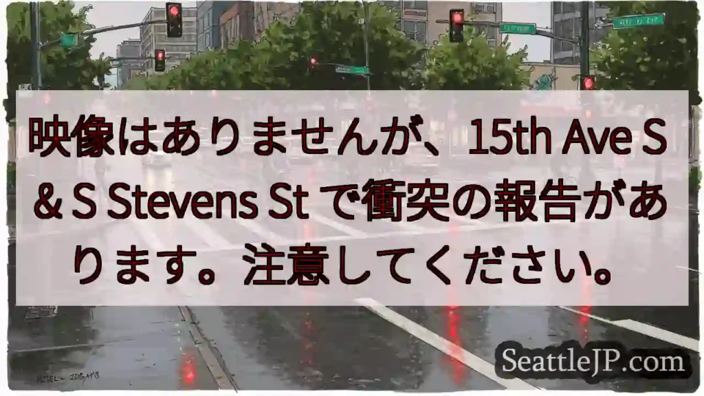 映像はありませんが、15th Ave S & S Stevens St