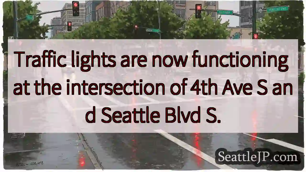 Traffic Lights Now Working!