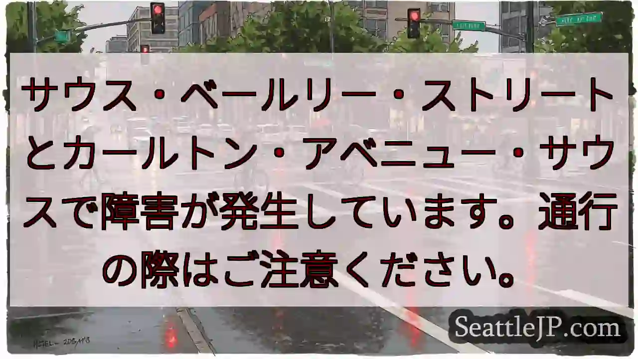 通行規制：サウス・ベールリー・ストリート