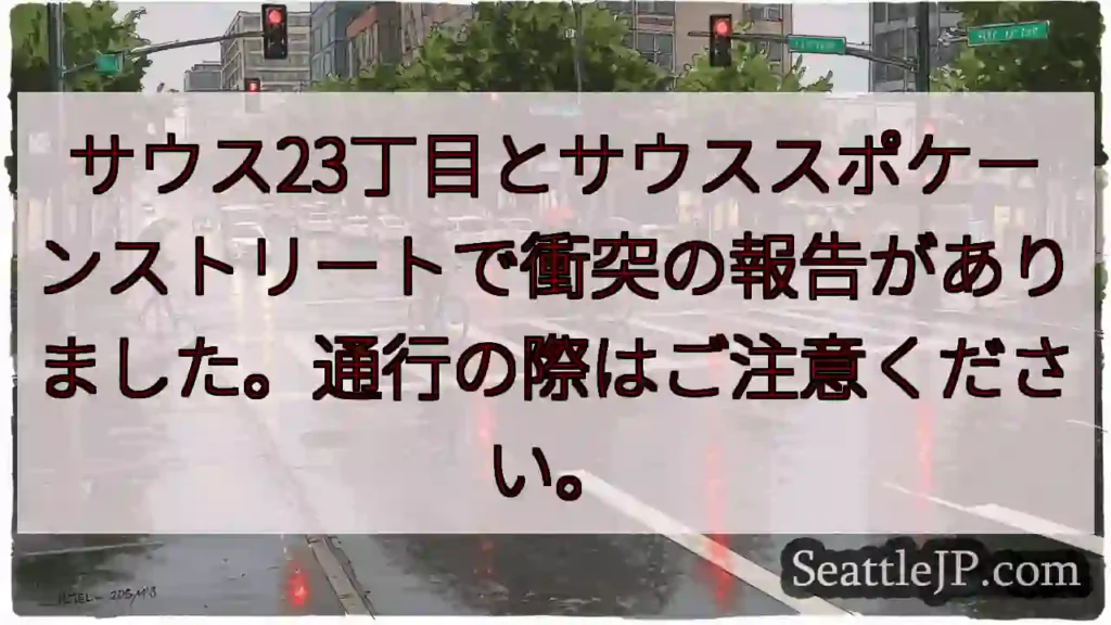 衝突注意!23丁目とスポケーンストリート