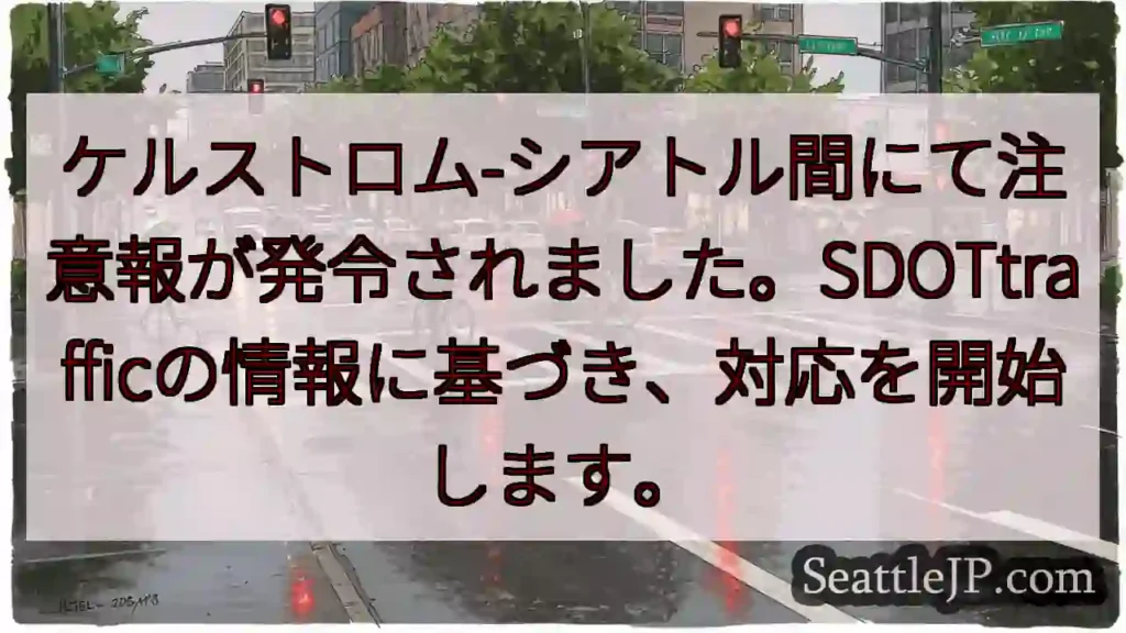 注意報発令！ケルストロム-シアトル間
