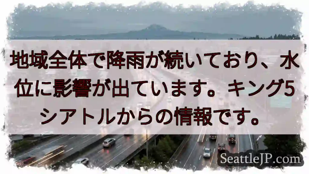 注意！水位上昇中！