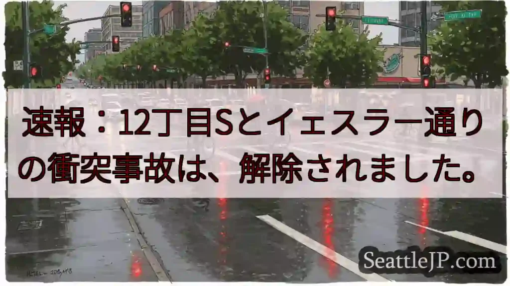 事故解除:12丁目S & イェスラー