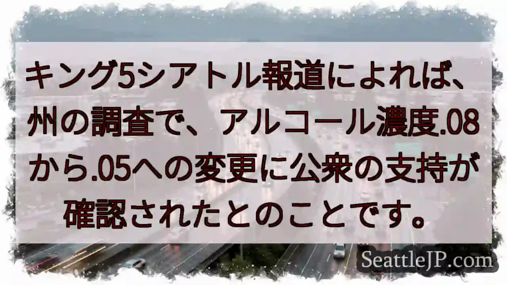 アルコール基準、変更で支持？