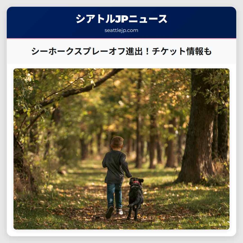 シーホークスプレーオフ進出！チケット情報も