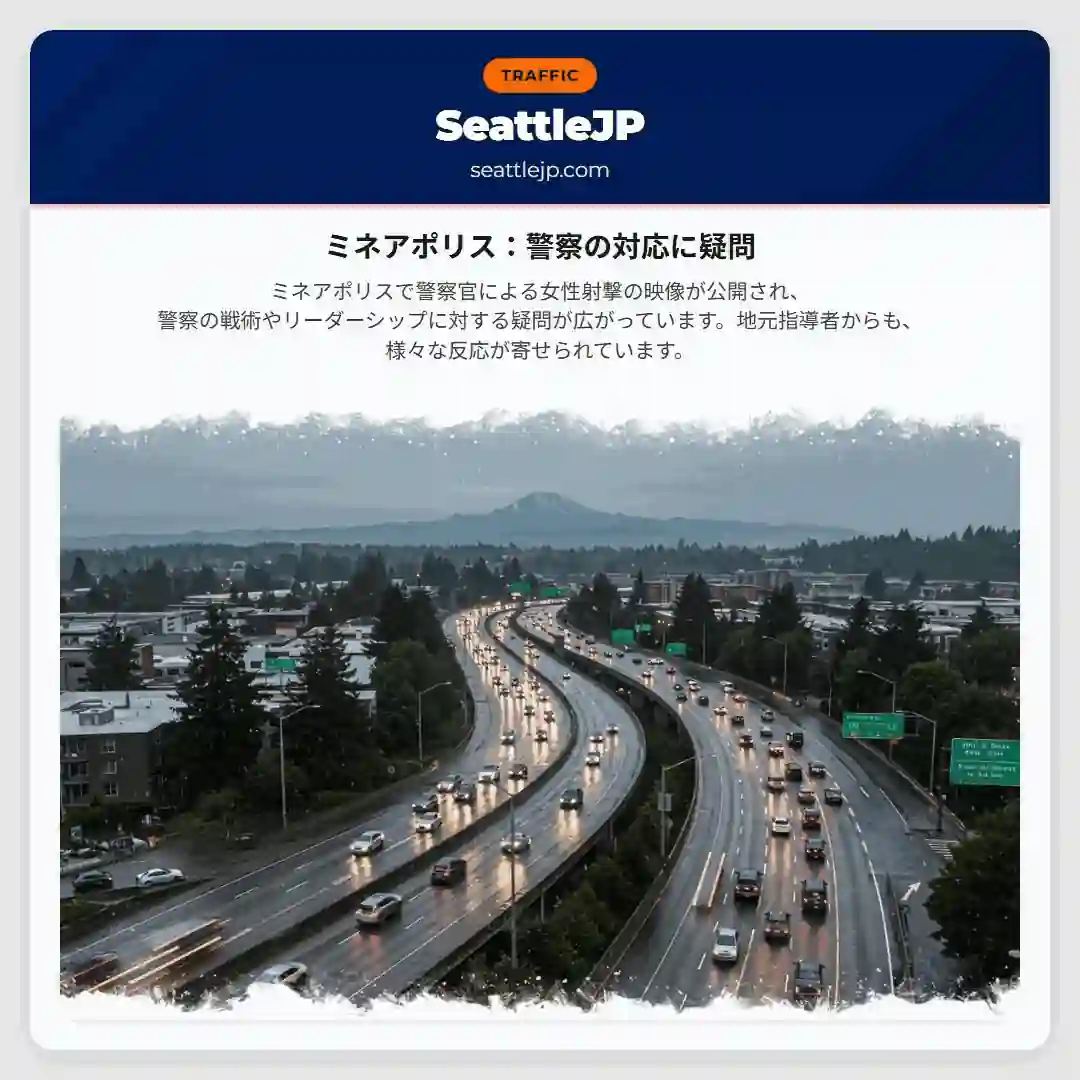 ミネアポリス：警察の対応に疑問