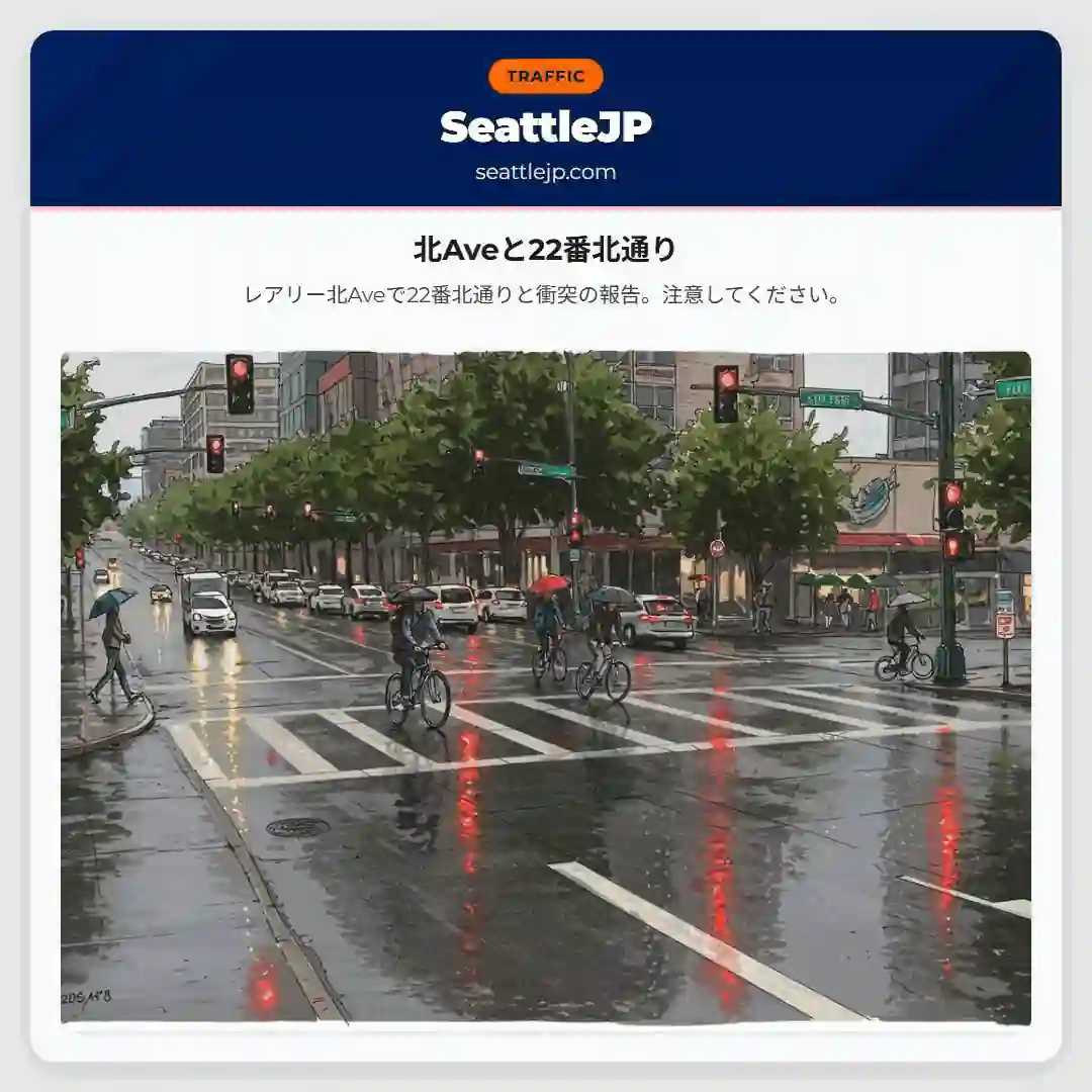 北Aveと22番北通り