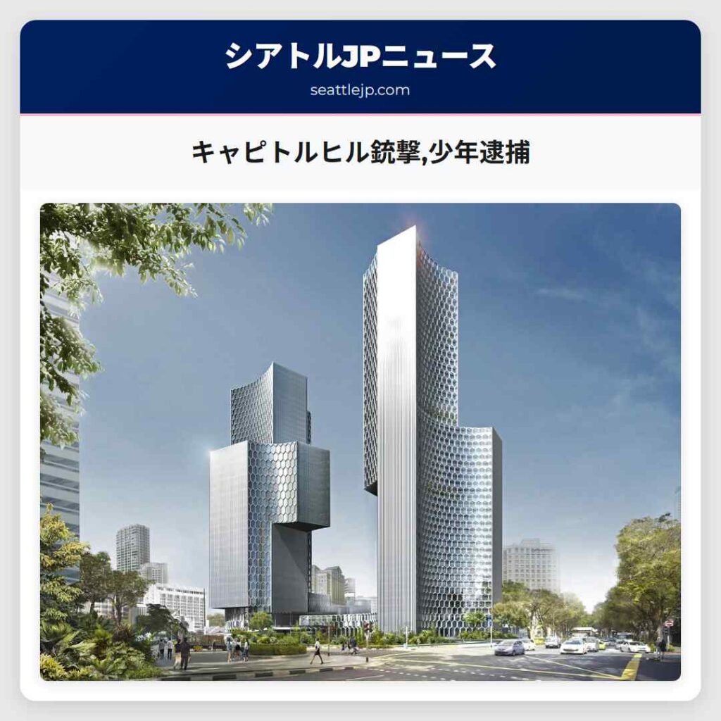 キャピトルヒル銃撃,少年逮捕