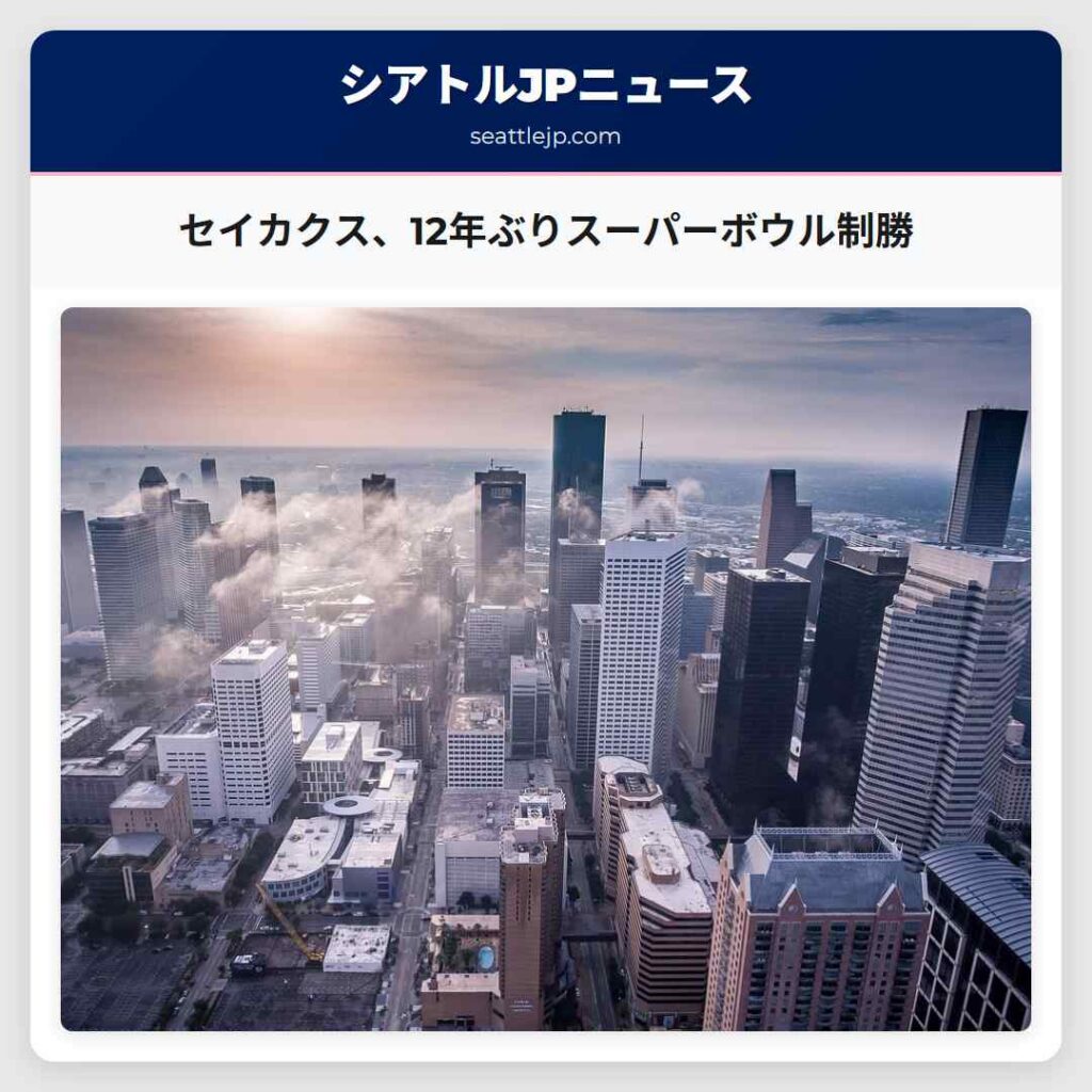 セイカクス、12年ぶりスーパーボウル制勝