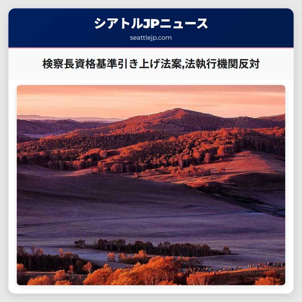 検察長資格基準引き上げ法案,法執行機関反対