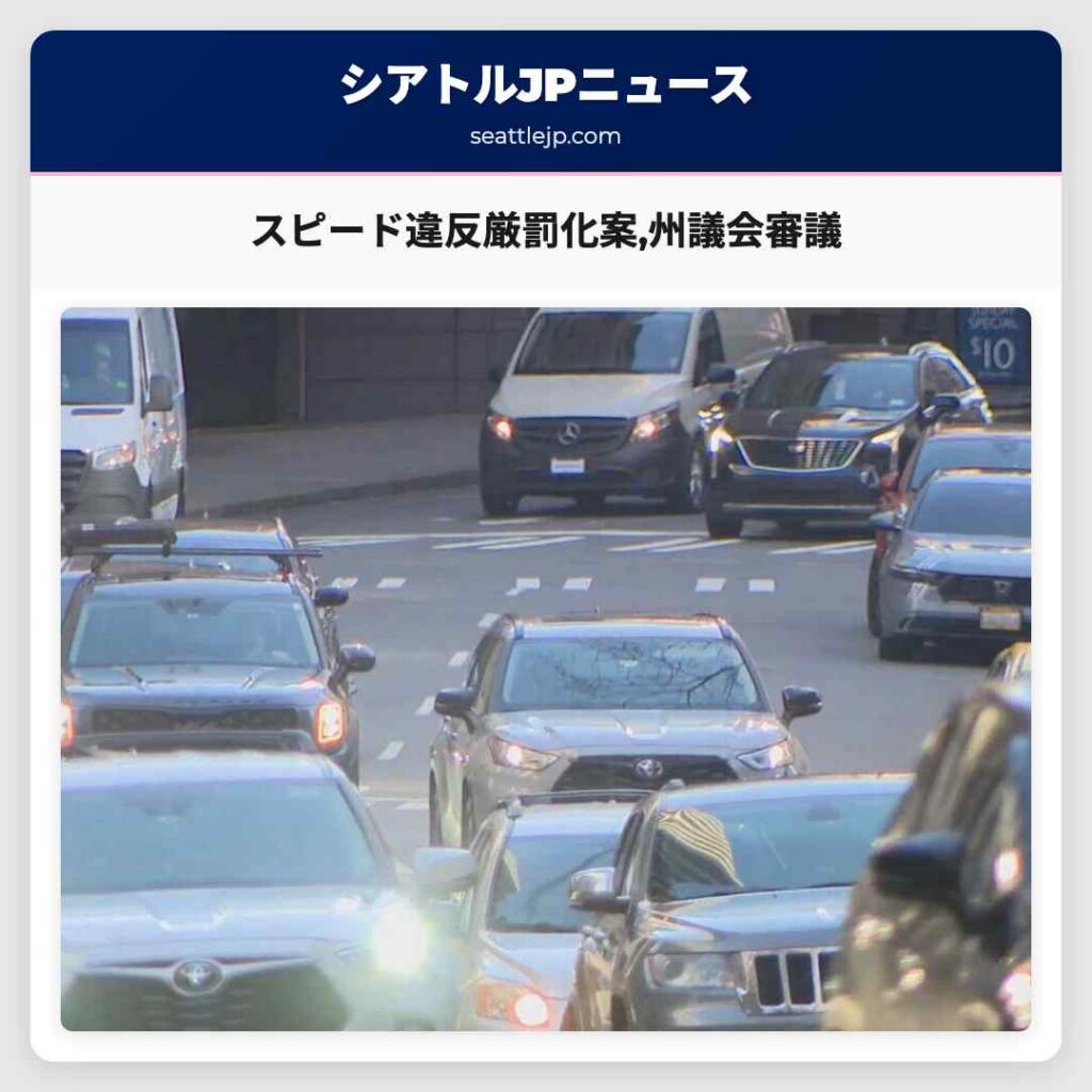 スピード違反厳罰化案,州議会審議