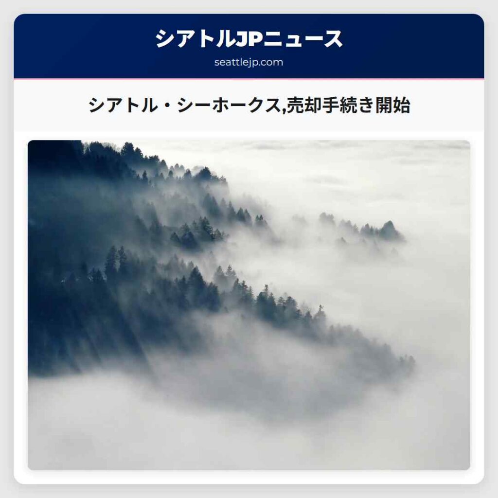 シアトル・シーホークス,売却手続き開始