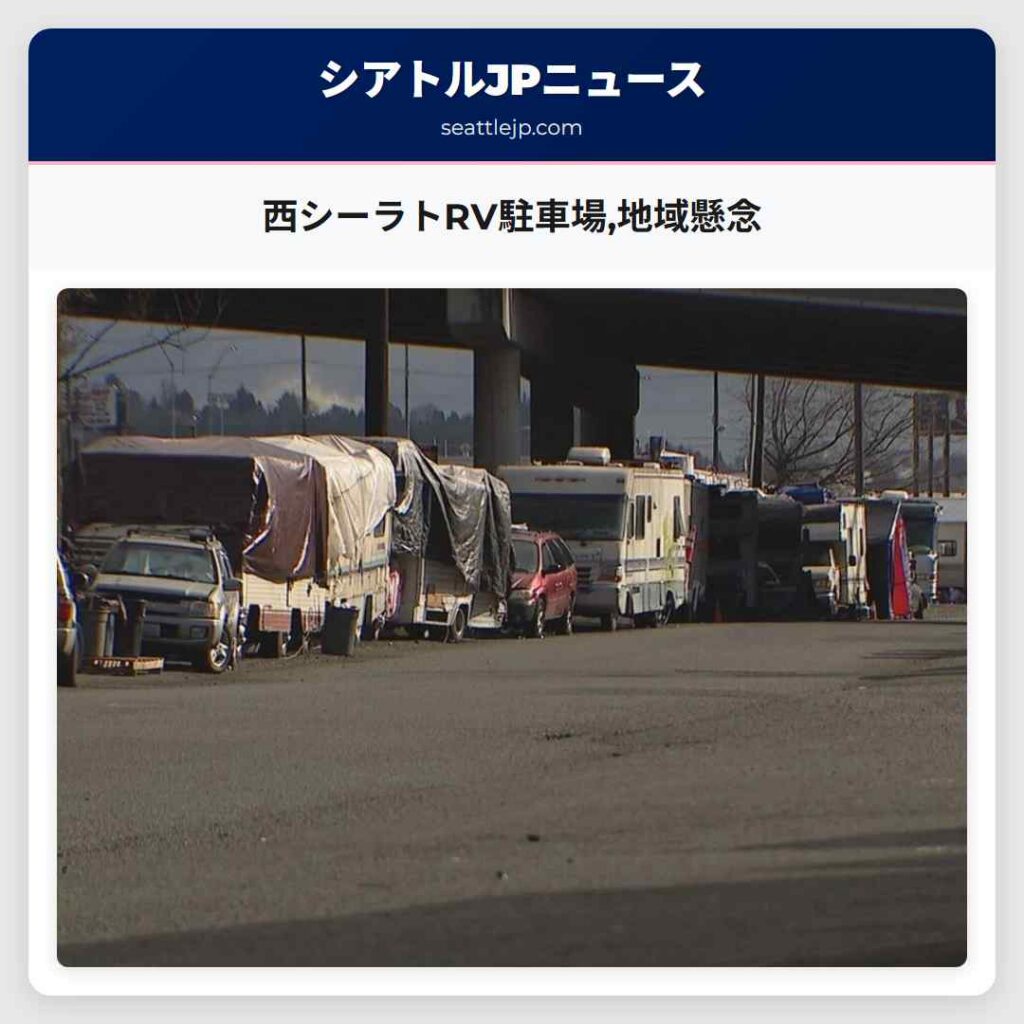 西シーラトRV駐車場,地域懸念