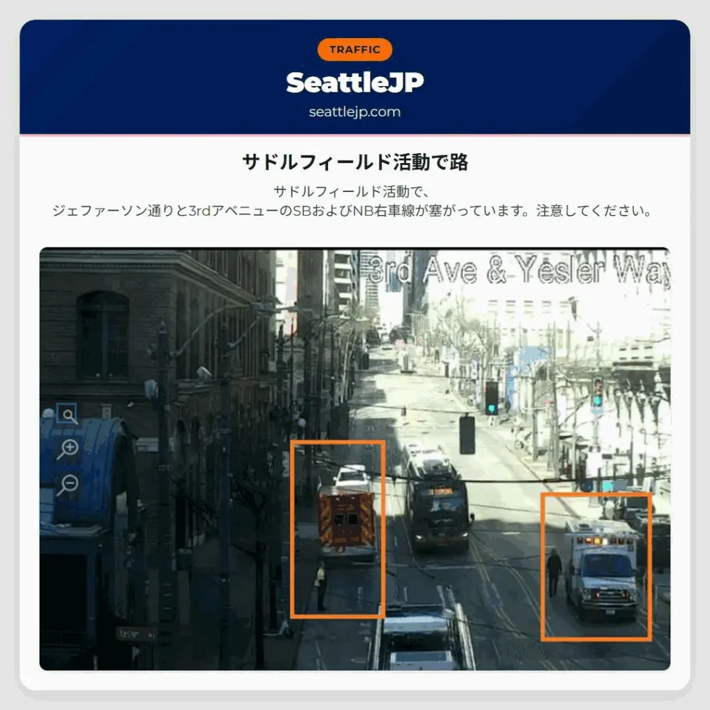 サドルフィールド活動で路