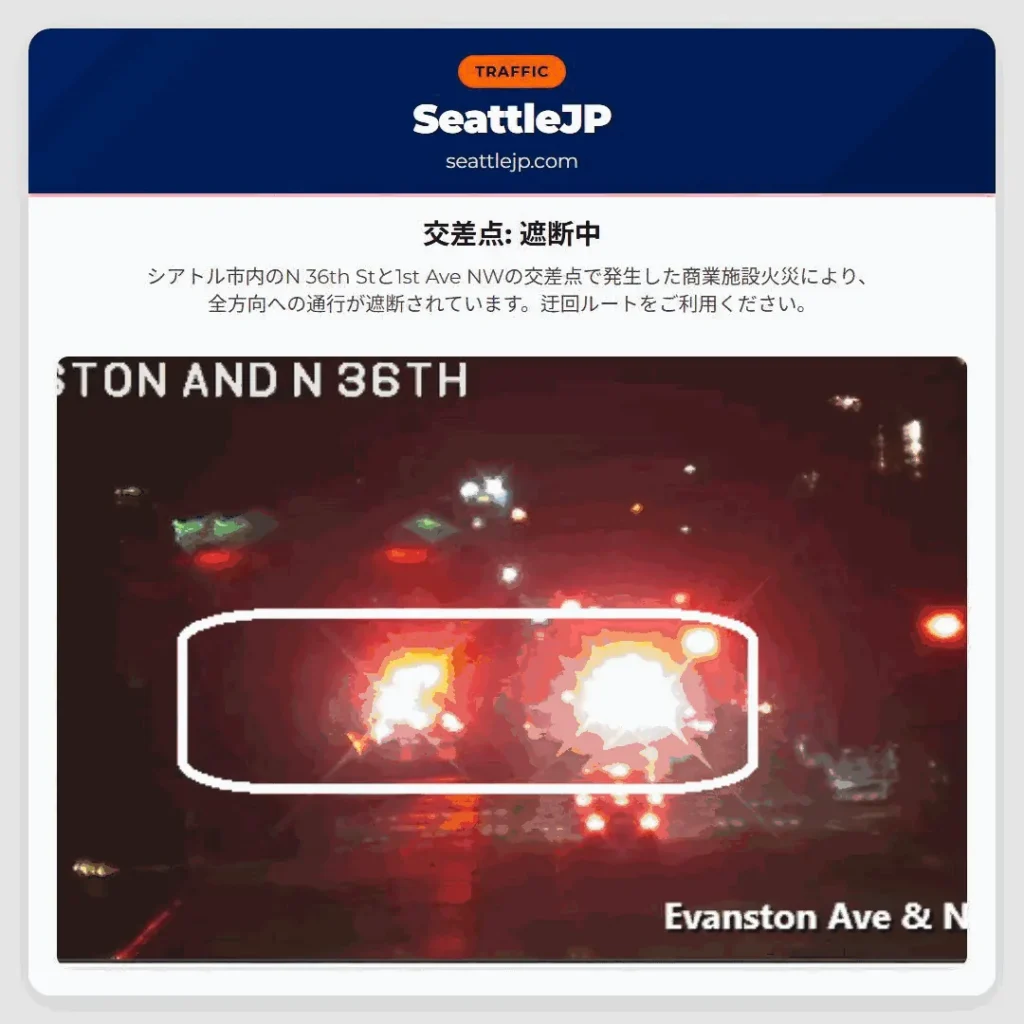 交差点: 遮断中