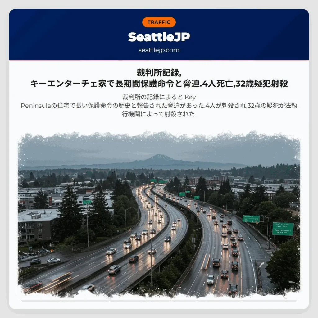 裁判所記録,キーエンターチェ家で長期間保護命令と脅迫.4人死亡,32歳疑犯射殺