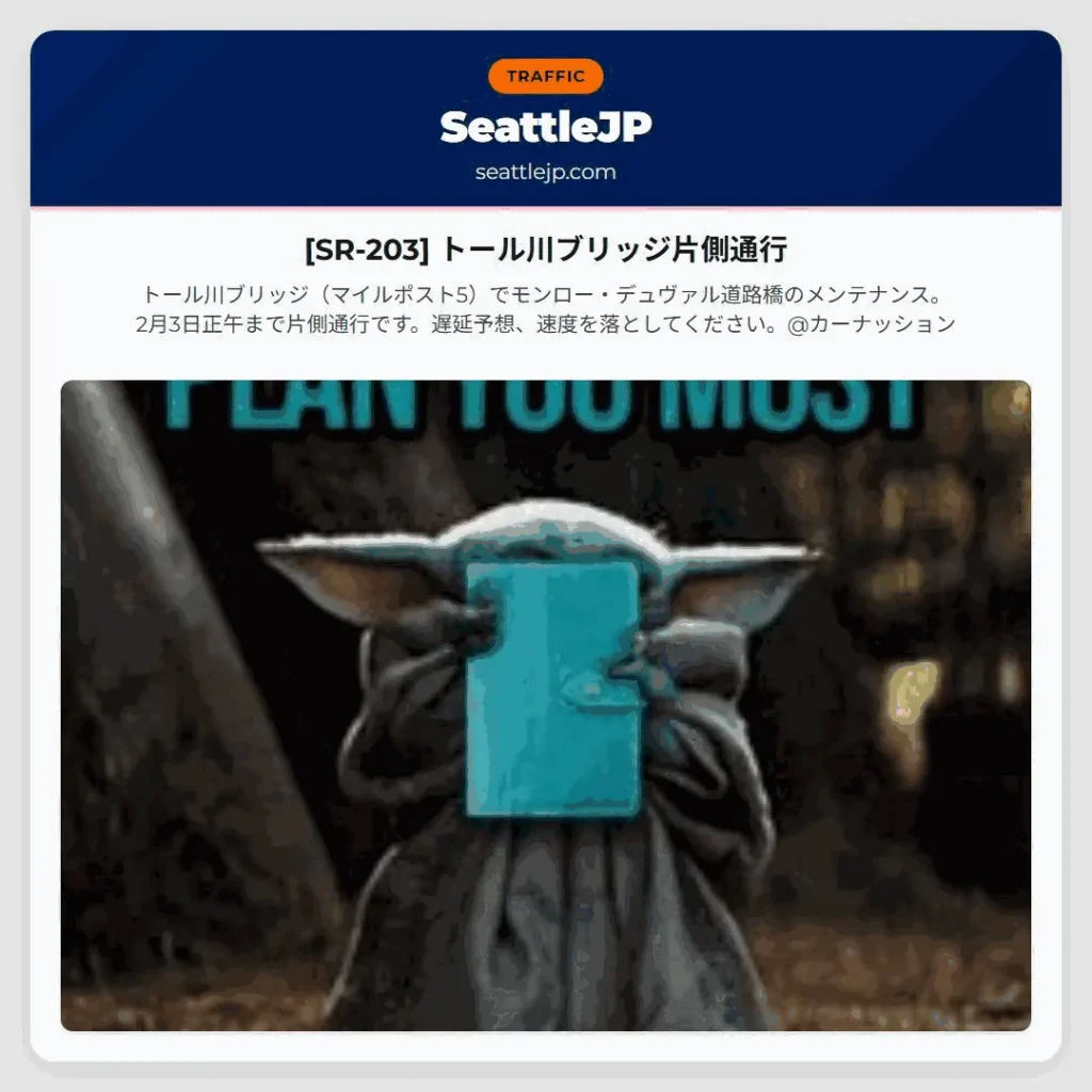 [SR-203] トール川ブリッジ片側通行