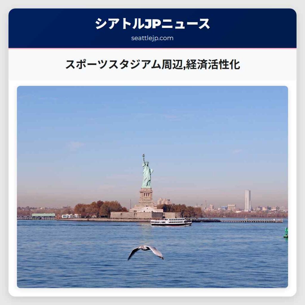 スポーツスタジアム周辺,経済活性化