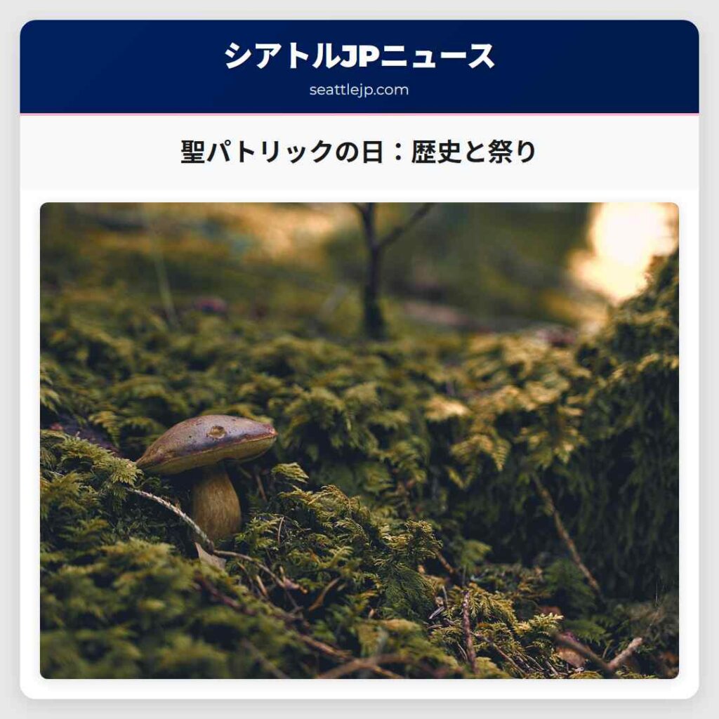 聖パトリックの日：歴史と祭り