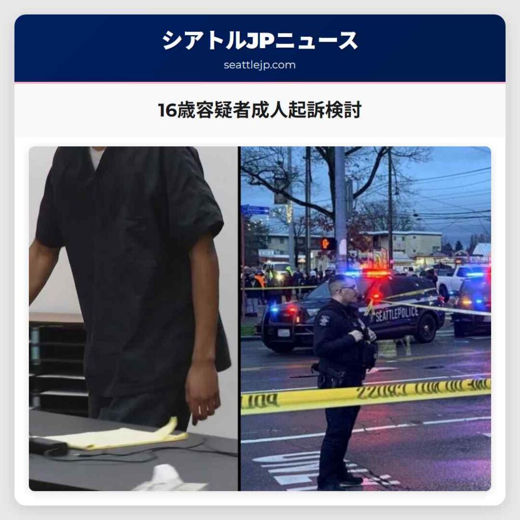 16歳容疑者成人起訴検討