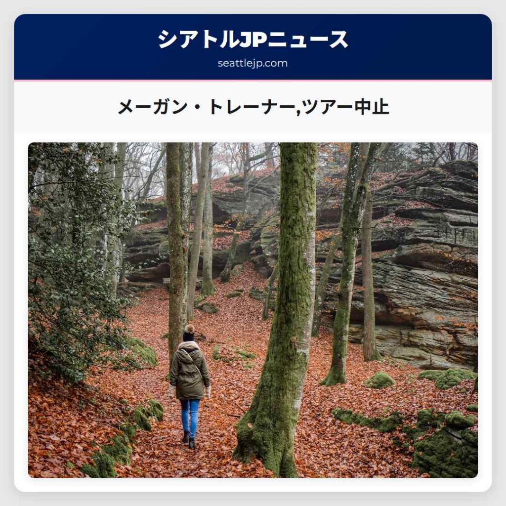 メーガン・トレーナー,ツアー中止