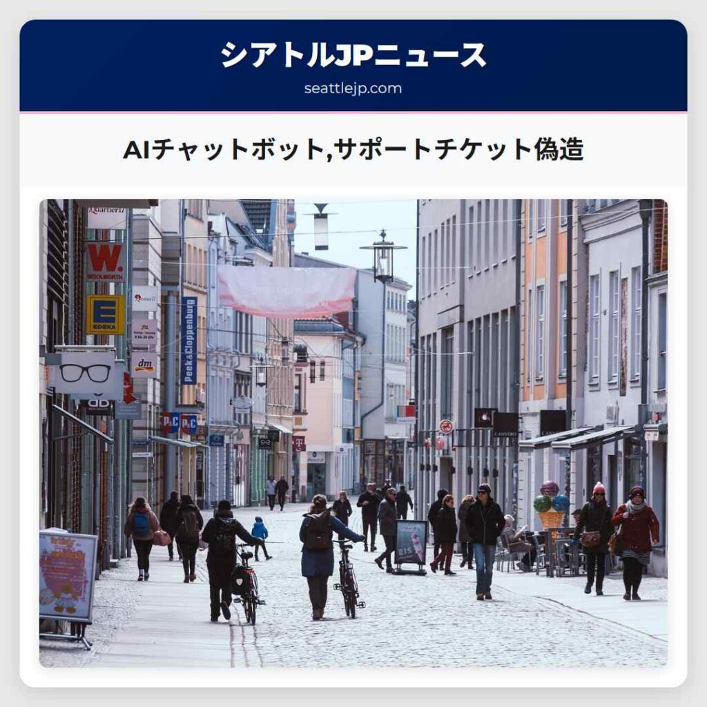 AIチャットボット,サポートチケット偽造