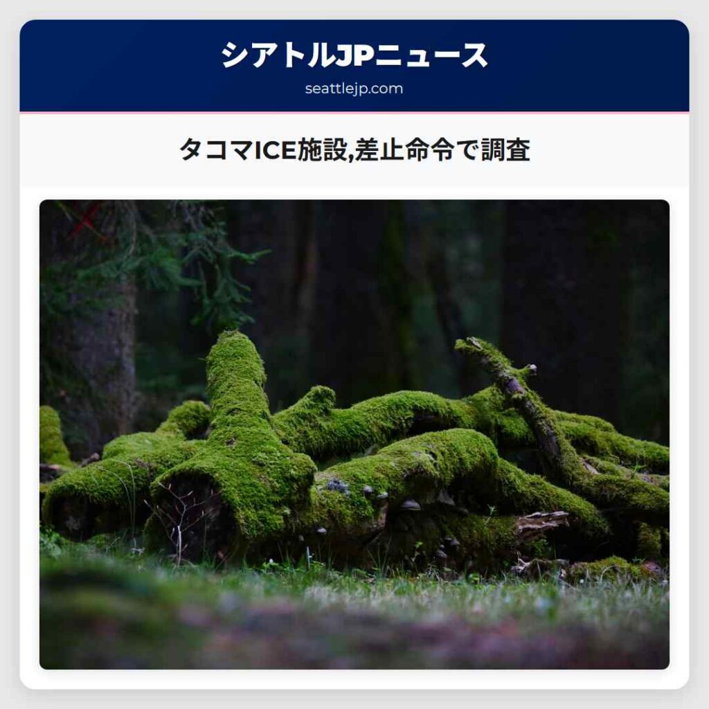 タコマICE施設,差止命令で調査