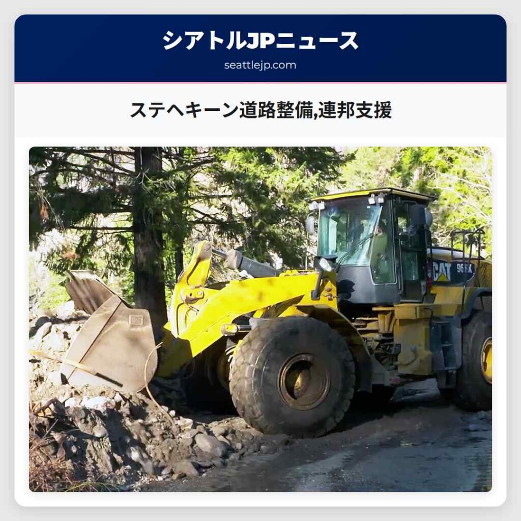 ステヘキーン道路整備,連邦支援