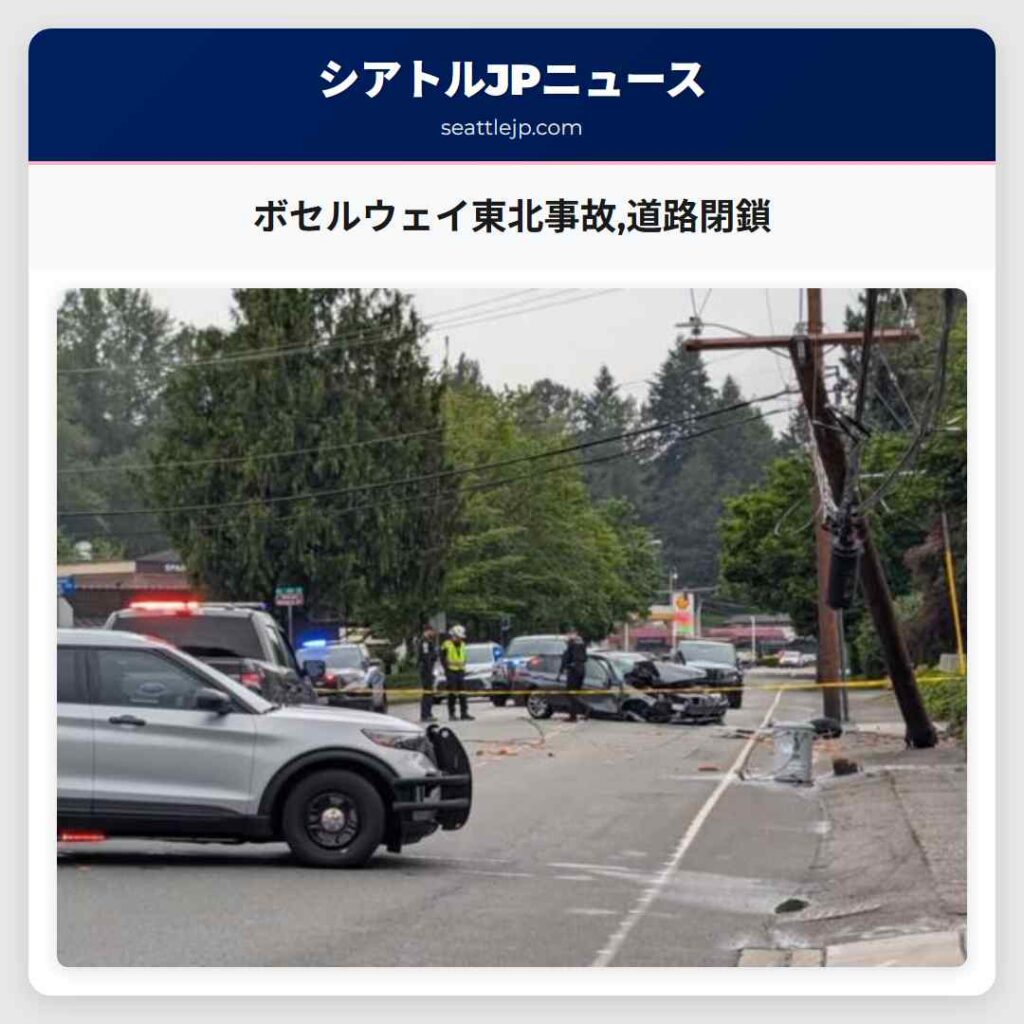 ボセルウェイ東北事故,道路閉鎖
