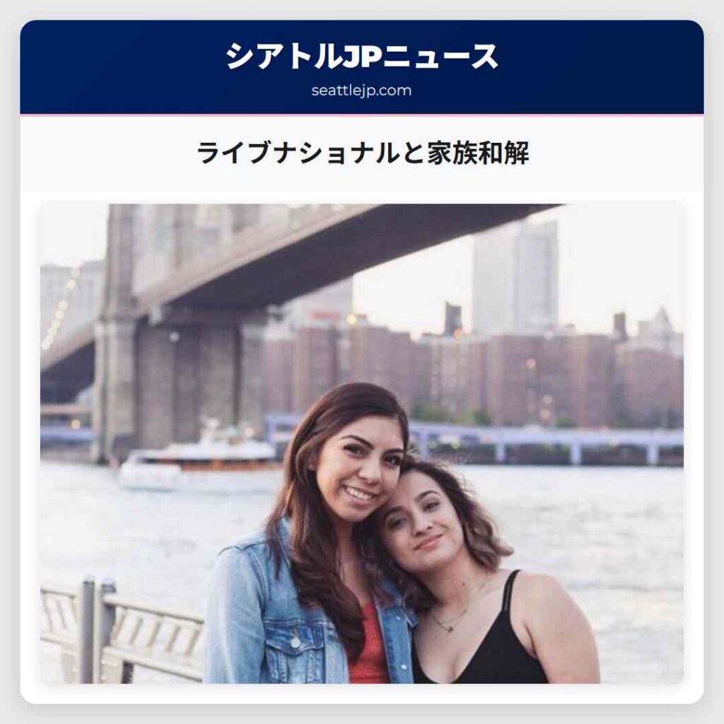 ライブナショナルと家族和解