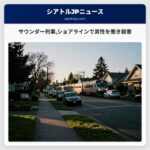 サウンダー列車ショアラインで男性を衝き殺害