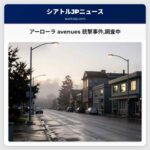 アーローラ avenues 銃撃事件調査中