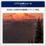 夫を刺した女性が911番通報リゾートで対応