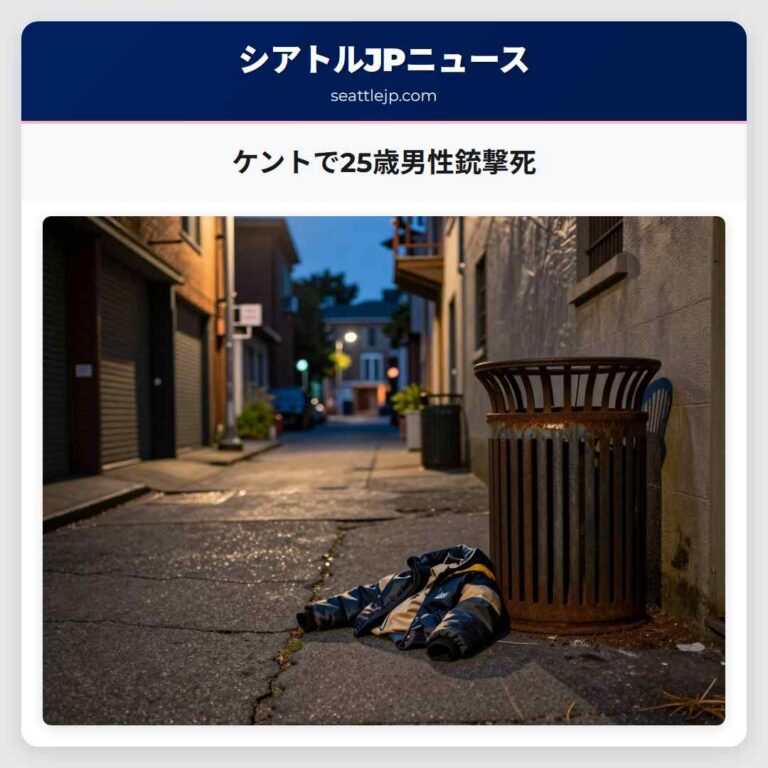 ケントで25歳男性銃撃死