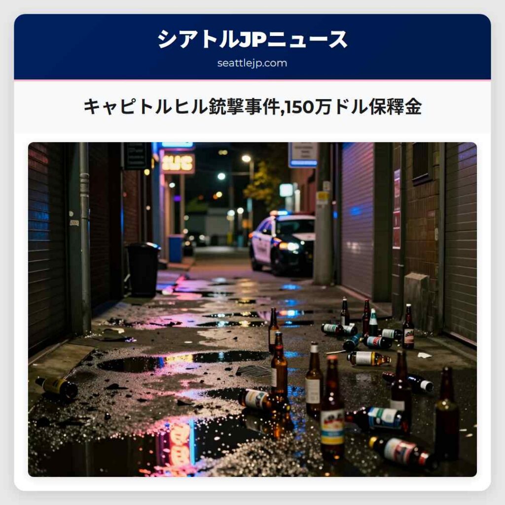 キャピトルヒル銃撃事件,150万ドル保釋金