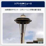 46年前のマウント・スティーレンズ噴火振り返る