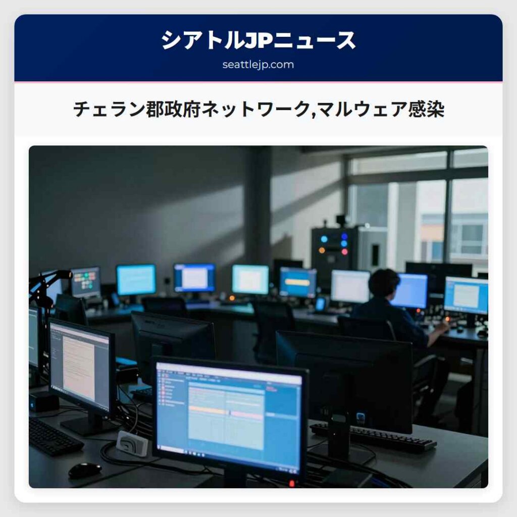 チェラン郡政府ネットワークマルウェア感染