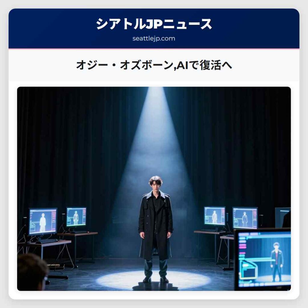 オジー・オズボーン,AIで復活へ