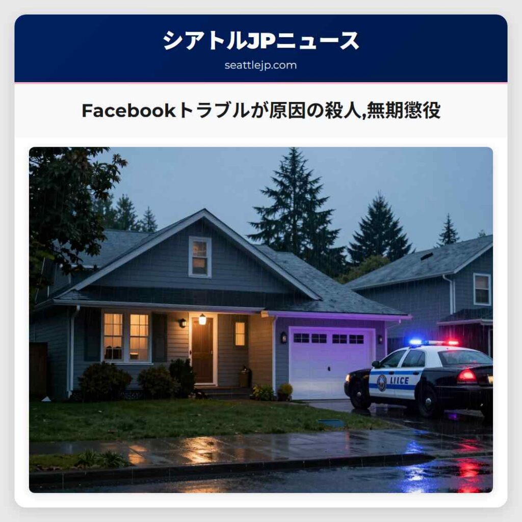 Facebookトラブルが原因の殺人,無期懲役