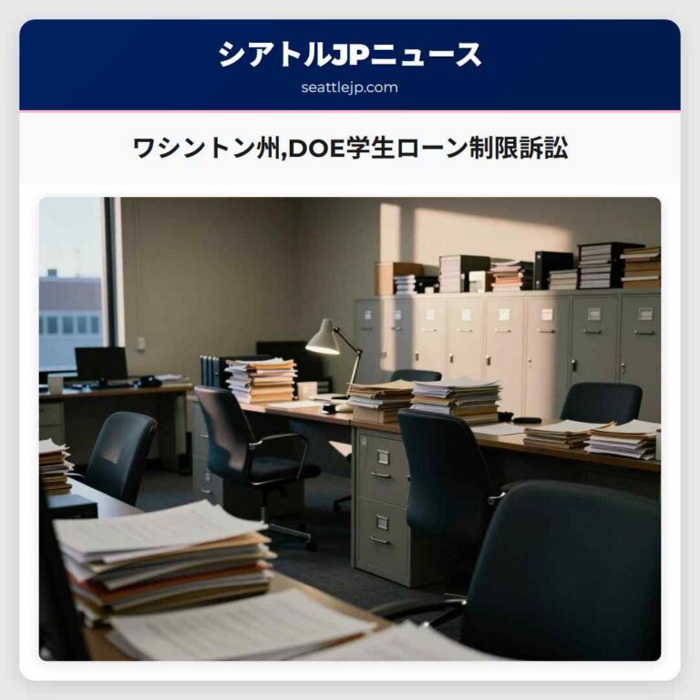 ワシントン州DOE学生ローン制限訴訟