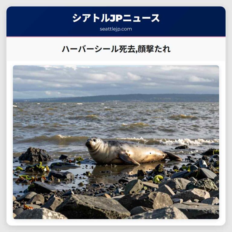 ハーバーシール死去顔撃たれ