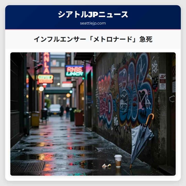 インフルエンサー「メトロナード」急死
