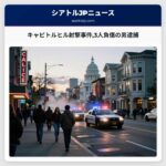 キャピトルヒル射撃事件3人負傷の男逮捕