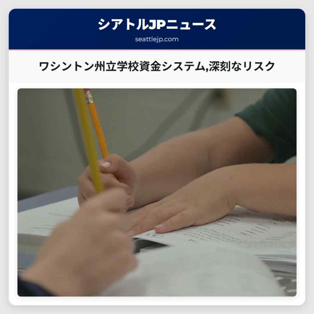 ワシントン州立学校資金システム,深刻なリスク