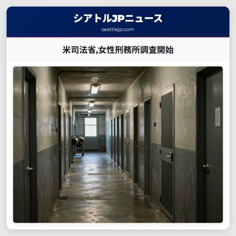 米司法省女性刑務所調査開始