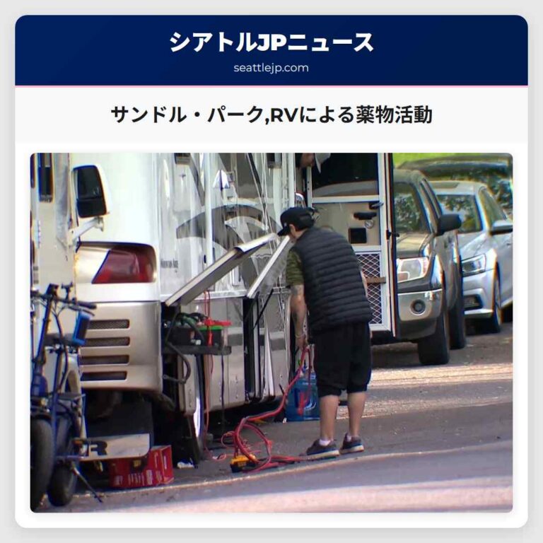サンドル・パークRVによる薬物活動