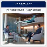 アラスカ航空COOグローバル拡大と信頼回復