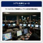 ワールドカップ開催中シアトル安全対策本格化